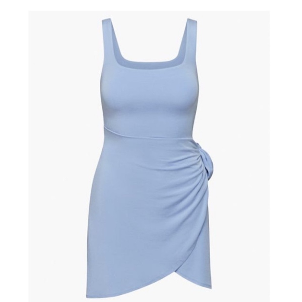 Wilfred Light Blue Saturn Mini Dress